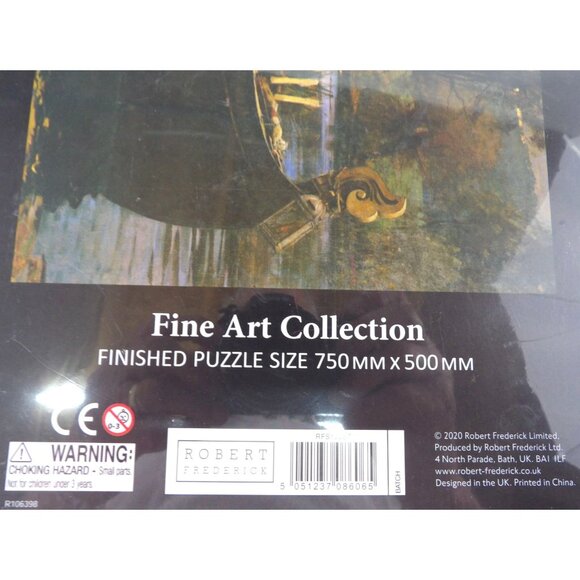 Fine Arts Collection Waterhouse Lady of the Shalott Puzzle New - Picture 3 of 3